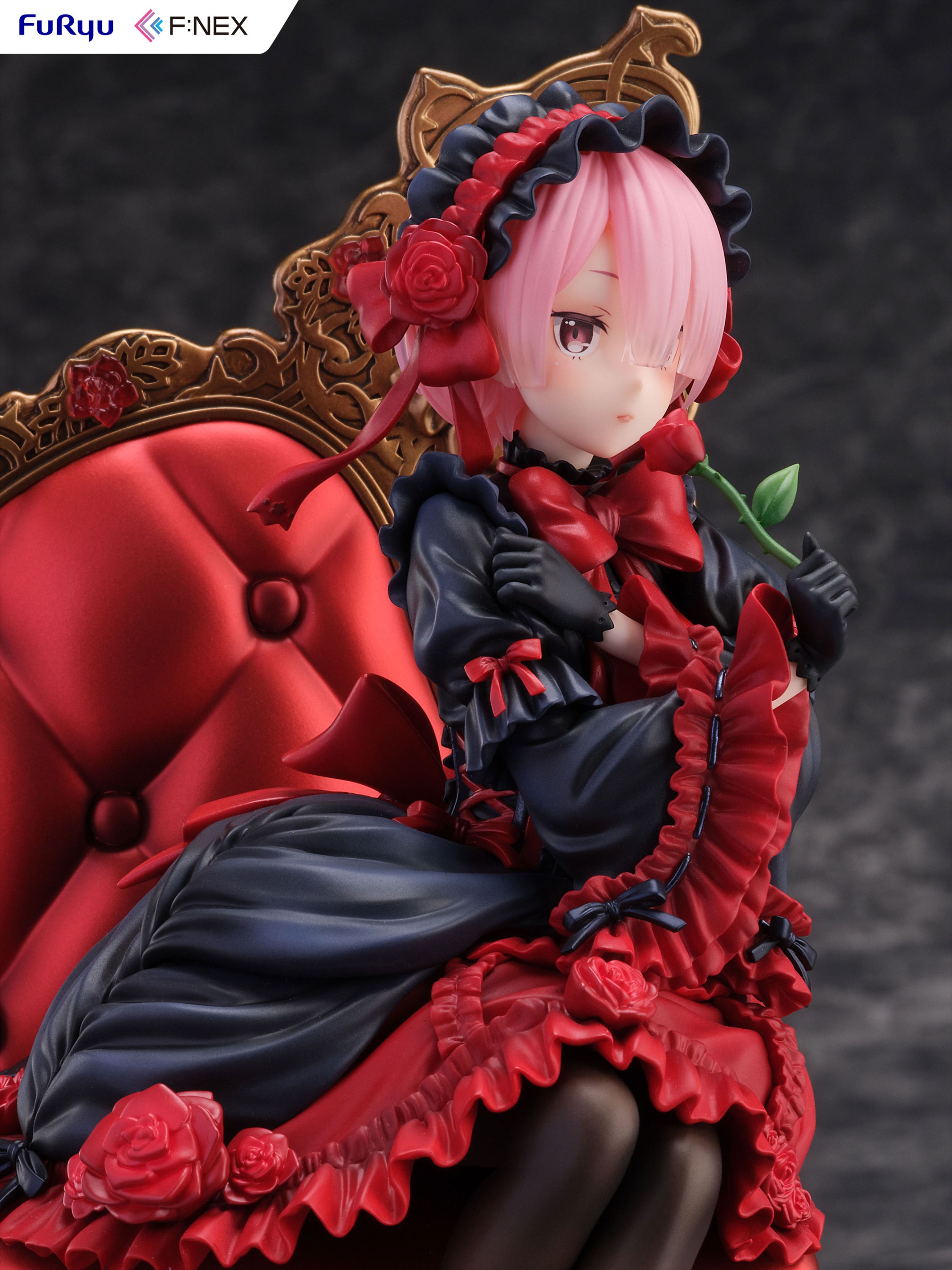 Scaled Figure 1/7 Ram - Gothic Ver. Re:Zero Kara Hajimeru Isekai Seikatsu By F:NEX