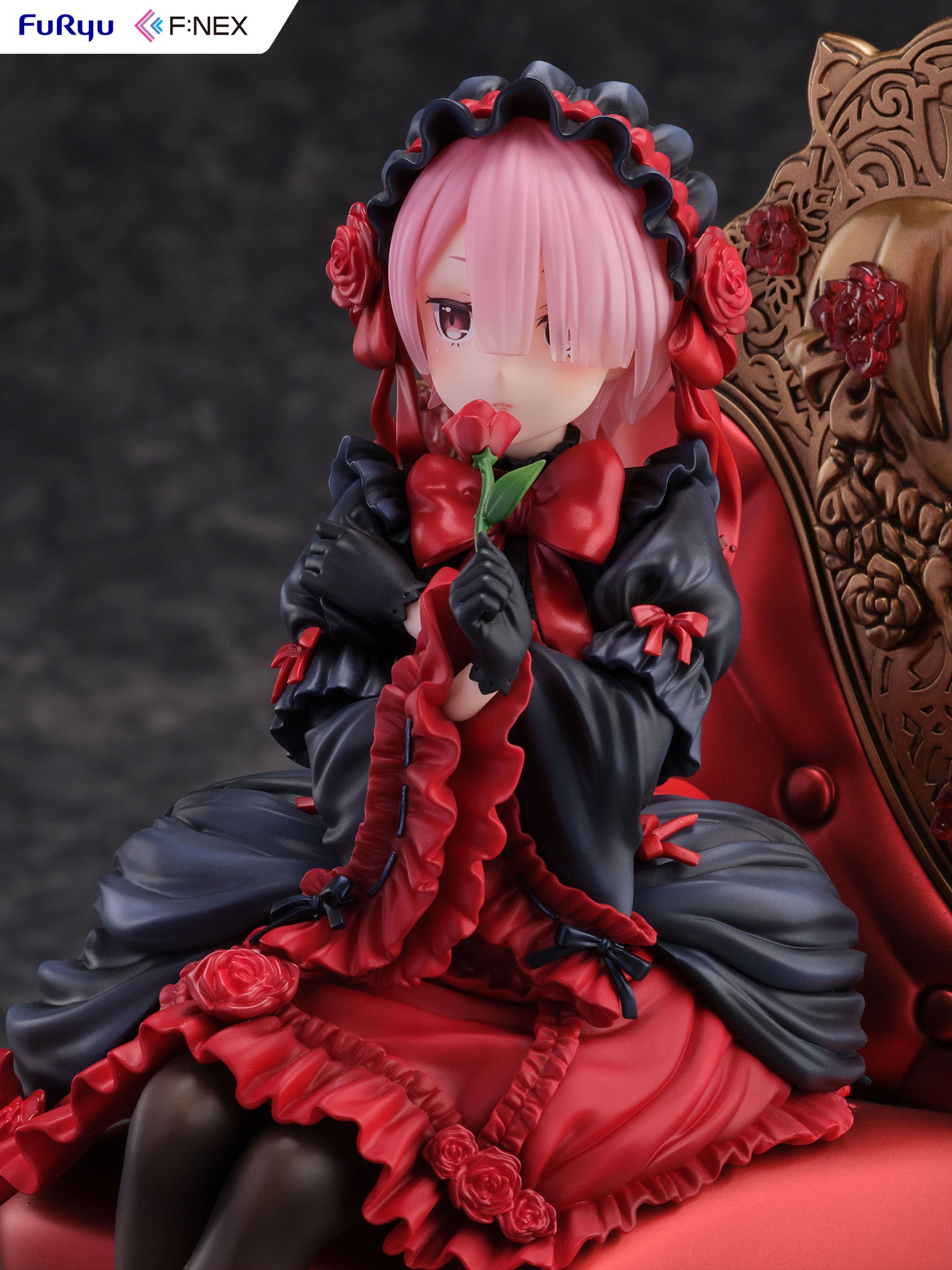 Scaled Figure 1/7 Ram - Gothic Ver. Re:Zero Kara Hajimeru Isekai Seikatsu By F:NEX