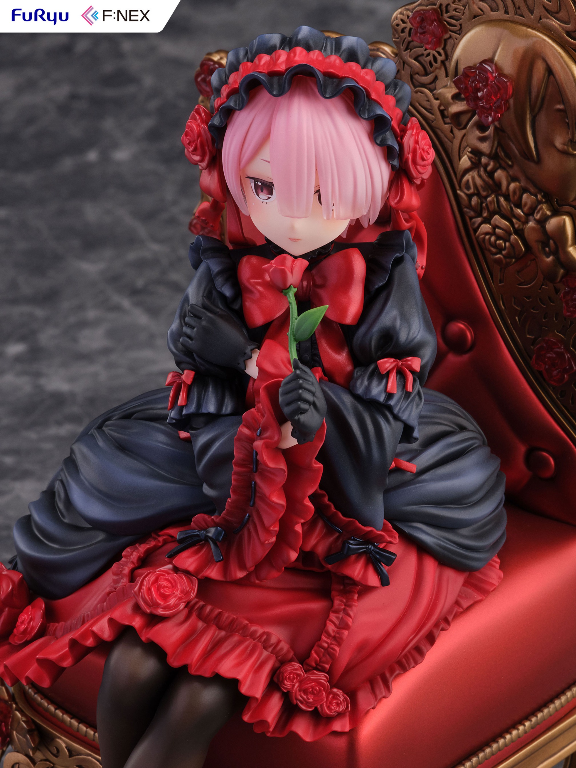 Scaled Figure 1/7 Ram - Gothic Ver. Re:Zero Kara Hajimeru Isekai Seikatsu By F:NEX