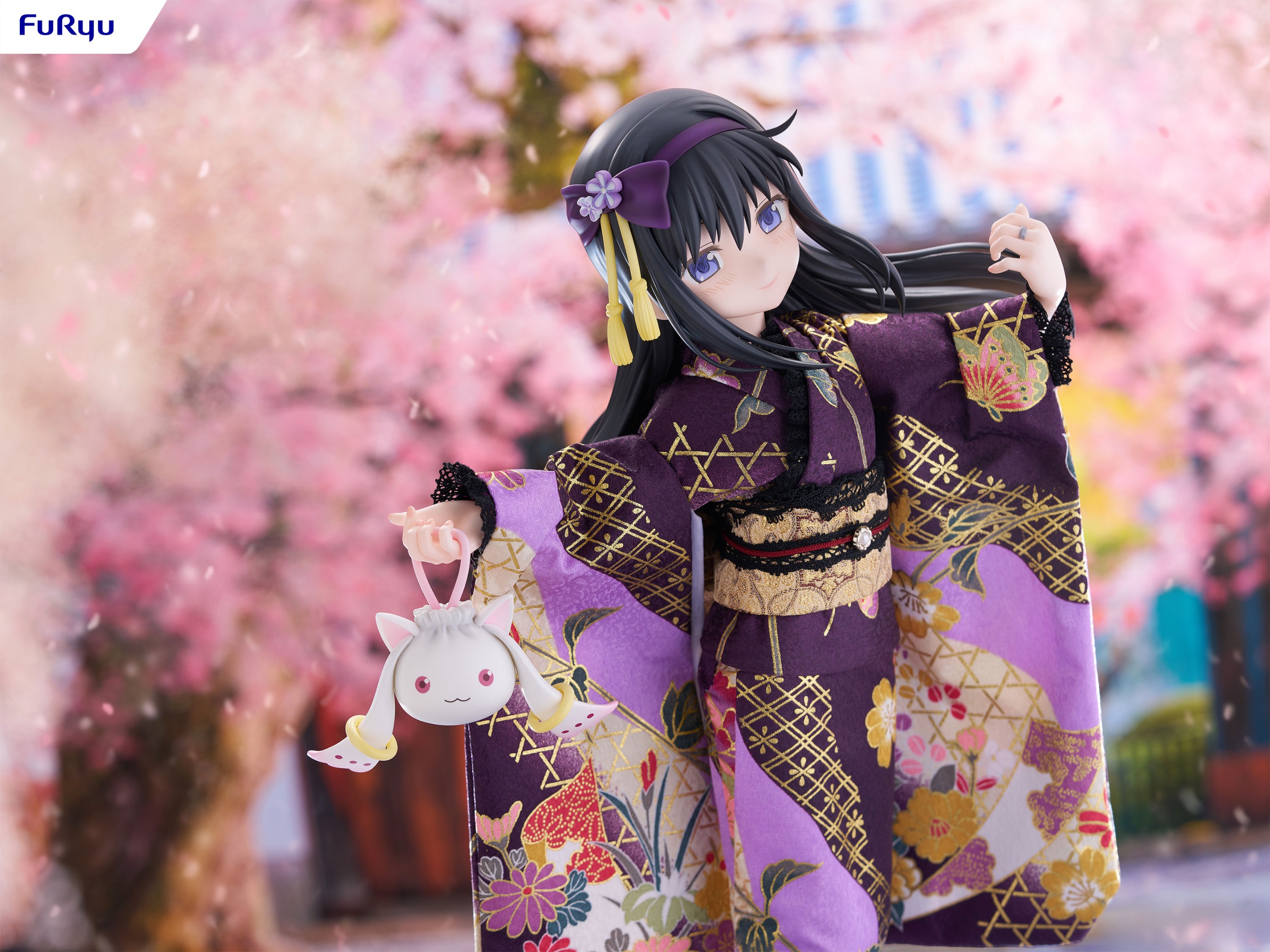 Scaled Figure 1/4 Akemi Homura - Nihon Ningyou / Japanese Doll Ver. Mahou Shoujo Madoka Magica By F:NEX