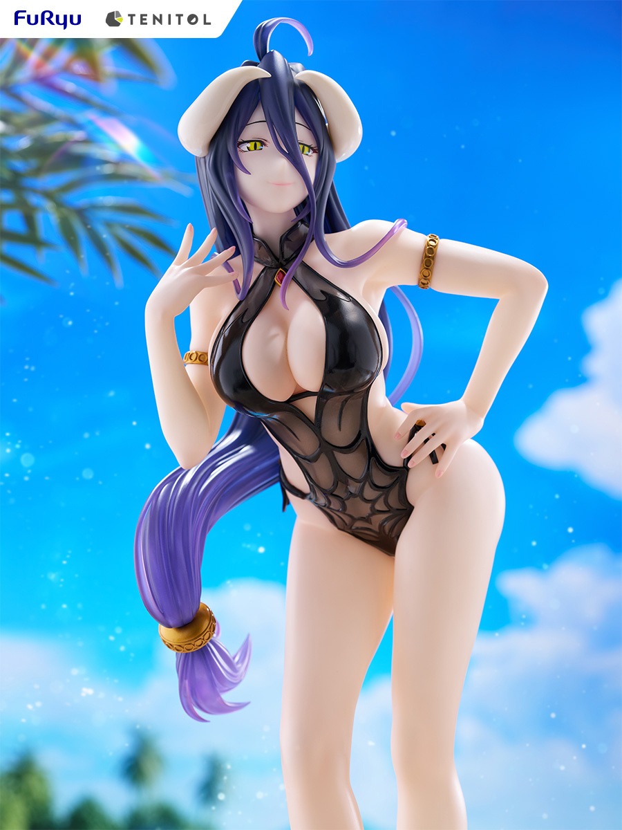 TENITOL TALL Figure Albedo - Swimsuit Ver. Overlord (30cm) By FuRyu