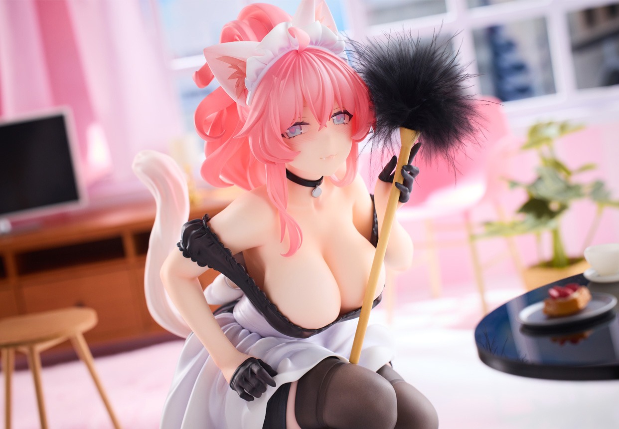 Scaled Figure 1/4 Maid Neko Mo-chan - Neko no Omoi Illustration by Fiodo By freyja