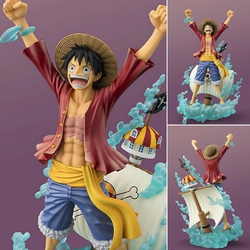 Figuarts Zero FZO [STARTune] Monkey D. Luffy - Setting Out For the New World Ver. One Piece By Bandai Spirits