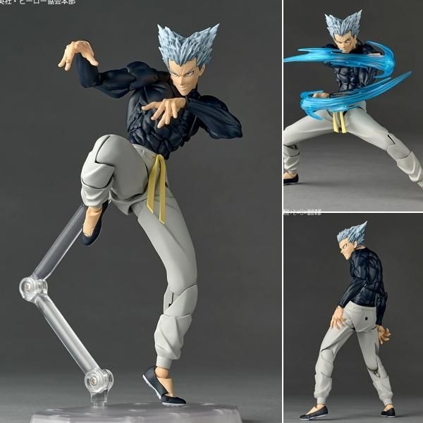 [With Bonus] Revoltech Amazing Yamaguchi Garou / Garo - One Punch Man By Kaiyodo
