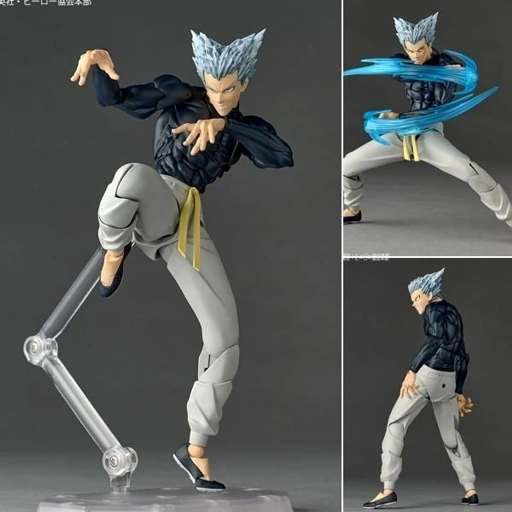 Image of [With Bonus] Revoltech Amazing Yamaguchi Garou / Garo - One Punch Man By Kaiyodo