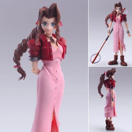 Image of Bring Arts Action Figure Aerith Gainsborough - Mythril Rod Ver. Final Fantasy VII By Square Enix