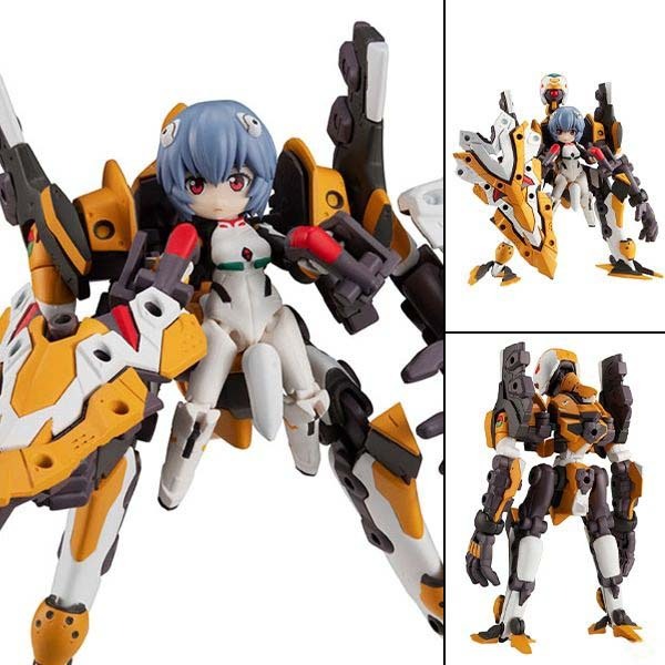 Desktop Army Ayanami Rei & Evangelion No. 0 - Neon Genesis Evangelion (Re-Release) By MegaHouse