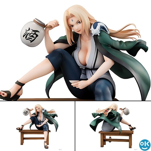 Naruto Gals Figure Tsunade - 2 Ver. Naruto By MegaHouse