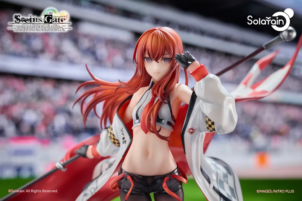 Scaled Figure 1/7 Makise Kurisu - Deluxe Edition Racing Ver. Steins;Gate By Solarain
