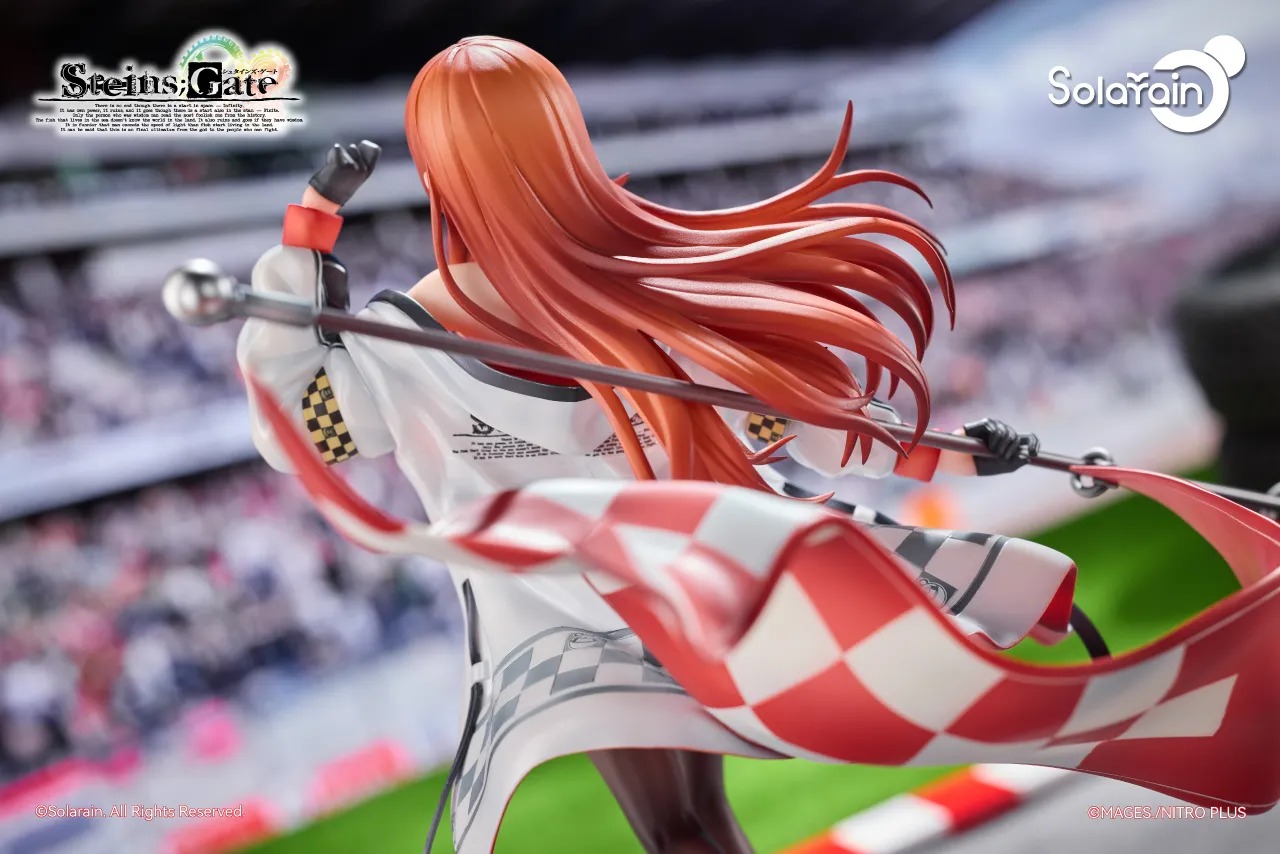 Scaled Figure 1/7 Makise Kurisu - Deluxe Edition Racing Ver. Steins;Gate By Solarain