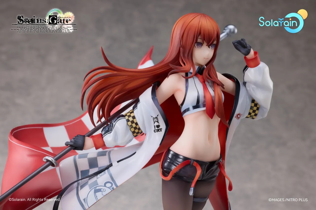 Scaled Figure 1/7 Makise Kurisu - Deluxe Edition Racing Ver. Steins;Gate By Solarain