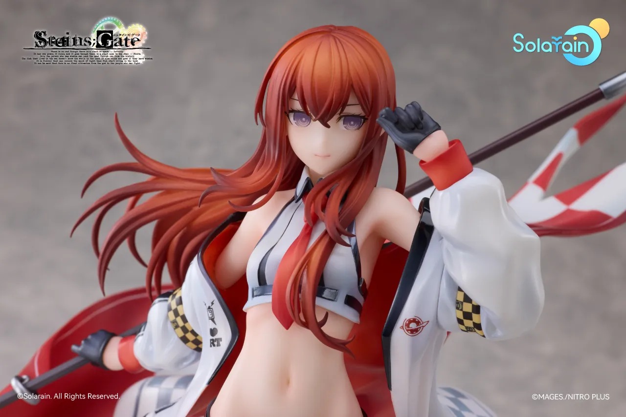 Scaled Figure 1/7 Makise Kurisu - Deluxe Edition Racing Ver. Steins;Gate By Solarain