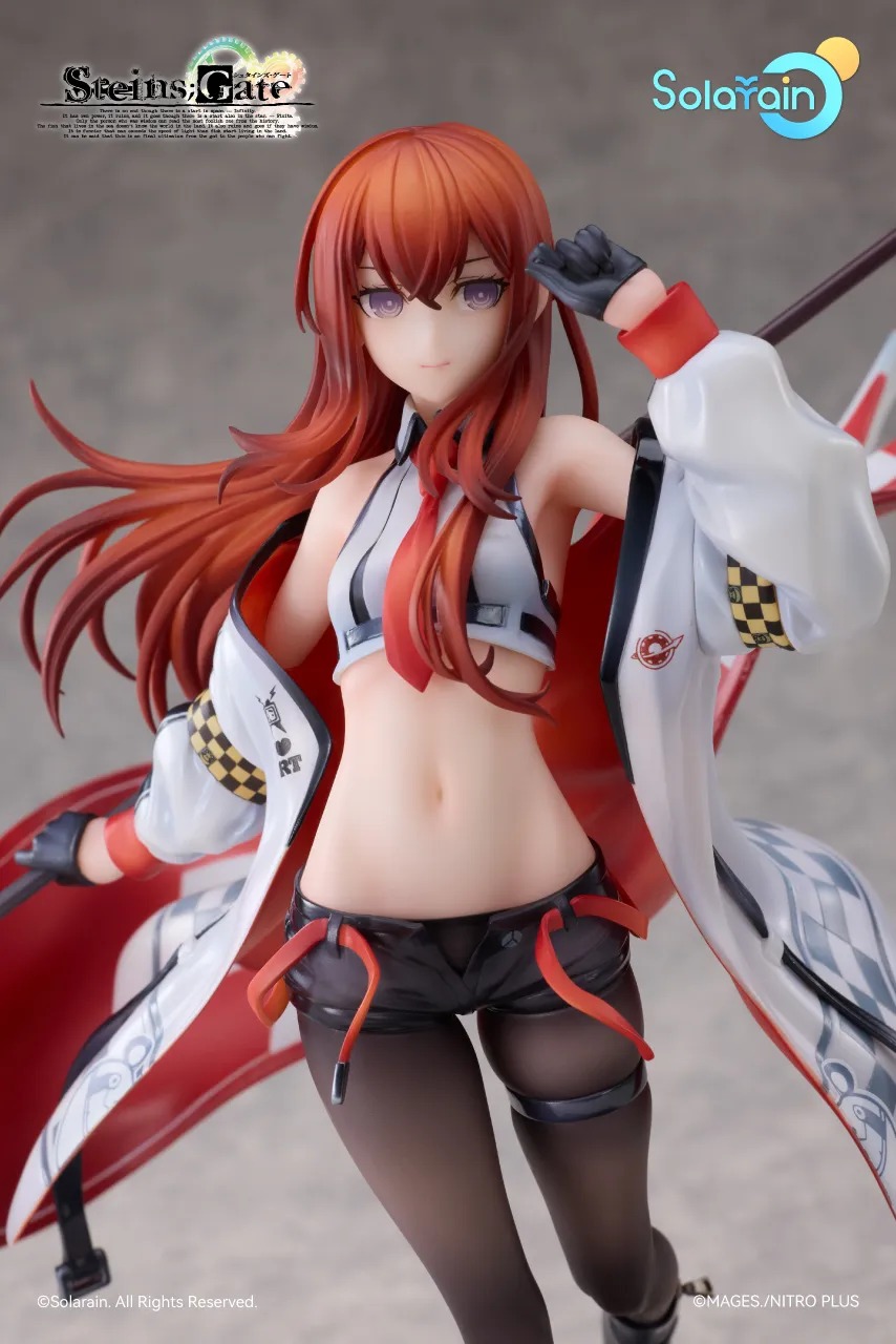Scaled Figure 1/7 Makise Kurisu - Deluxe Edition Racing Ver. Steins;Gate By Solarain