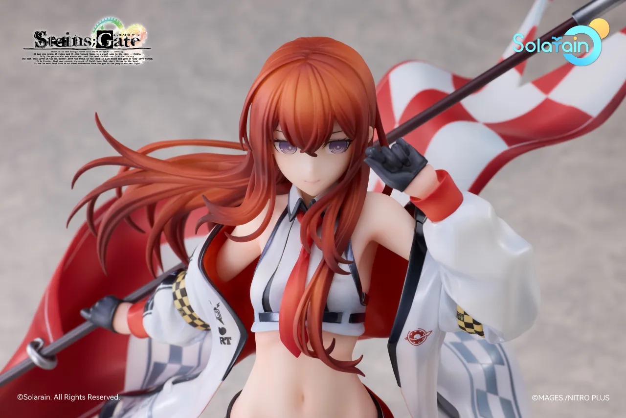 Scaled Figure 1/7 Makise Kurisu - Deluxe Edition Racing Ver. Steins;Gate By Solarain