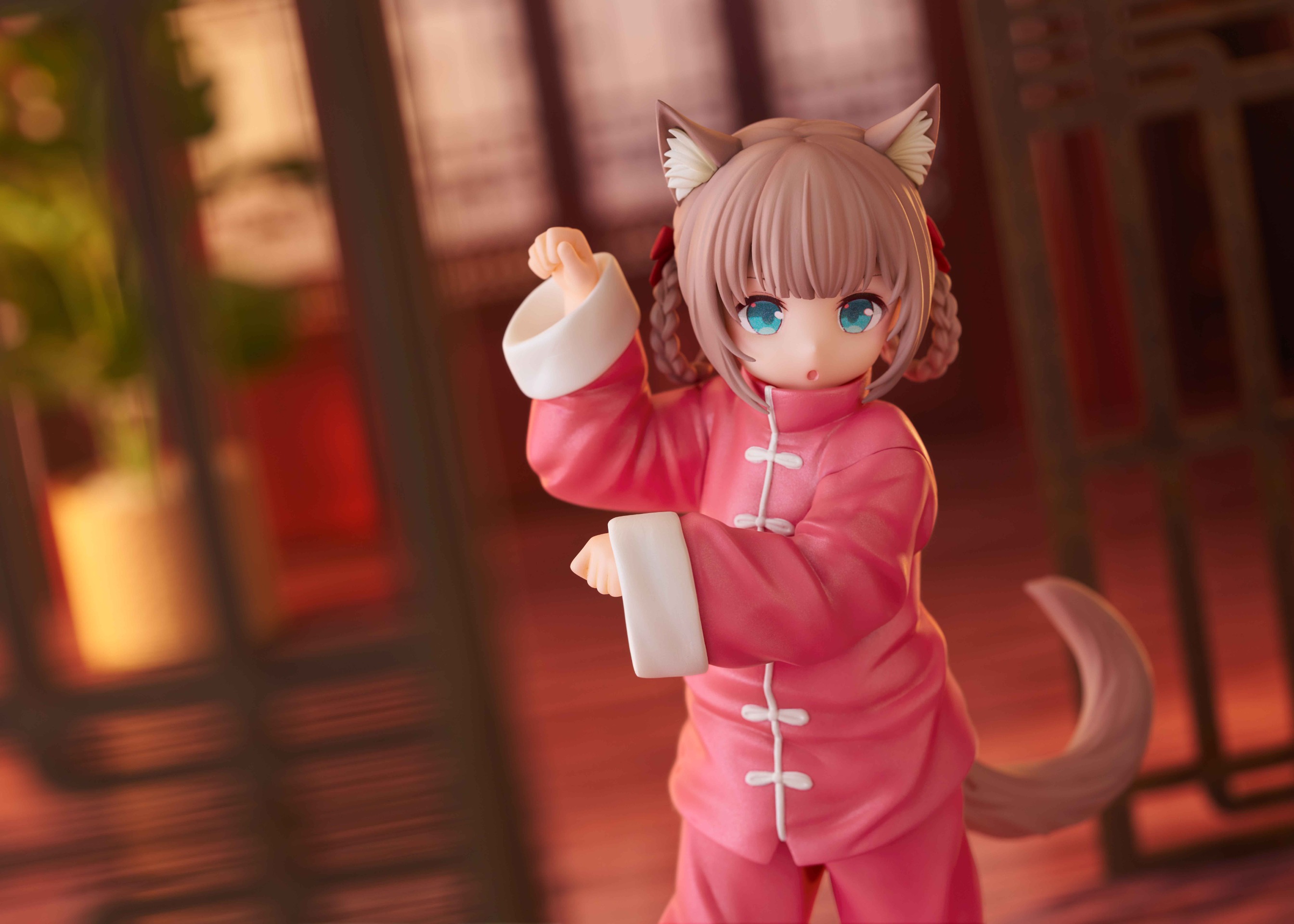 Non Scale Figure Nyan Fu Kinako - Dress-up Collection Ver. Uchi no Neko ga Onnanoko de Kawaii By GOLDEN HEAD