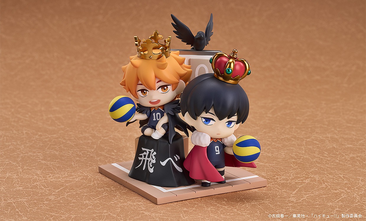 Qset+ Deformed Figure Hinata Shoyo & Kageyama Tobio - Haikyuu!! By Good Smile Arts Shanghai