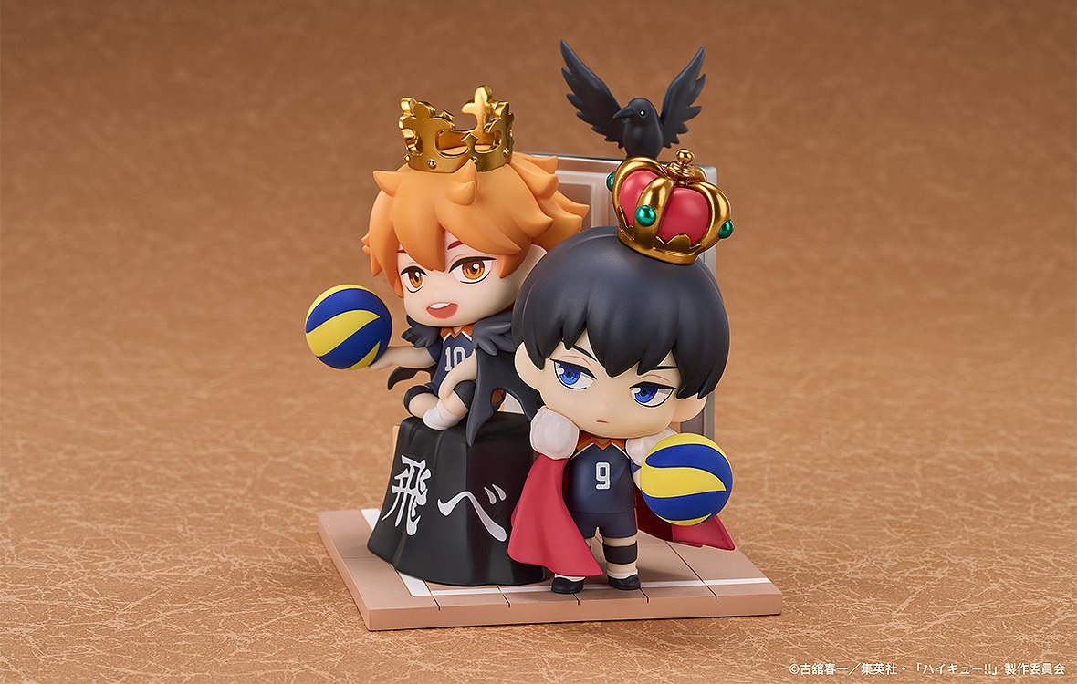 Qset+ Deformed Figure Hinata Shoyo & Kageyama Tobio - Haikyuu!! By Good Smile Arts Shanghai