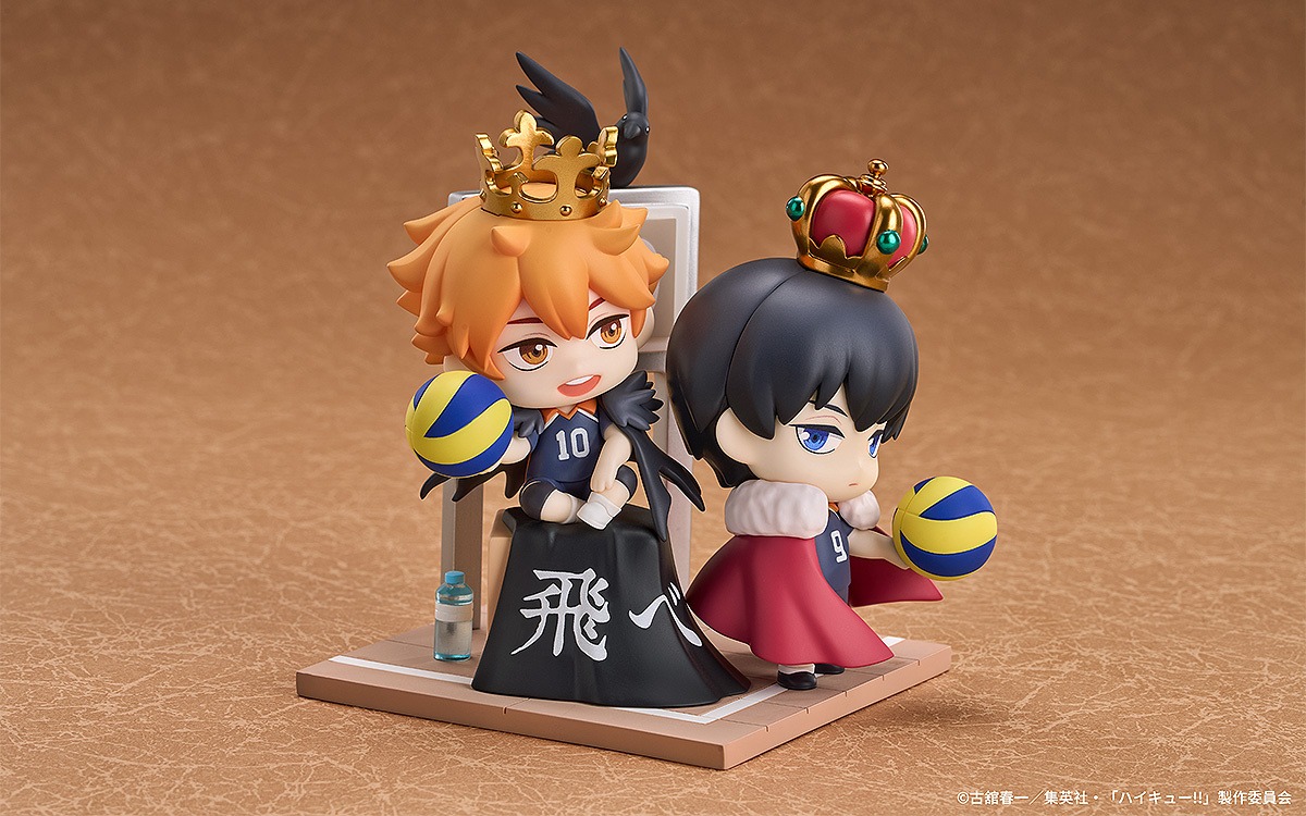 Qset+ Deformed Figure Hinata Shoyo & Kageyama Tobio - Haikyuu!! By Good Smile Arts Shanghai