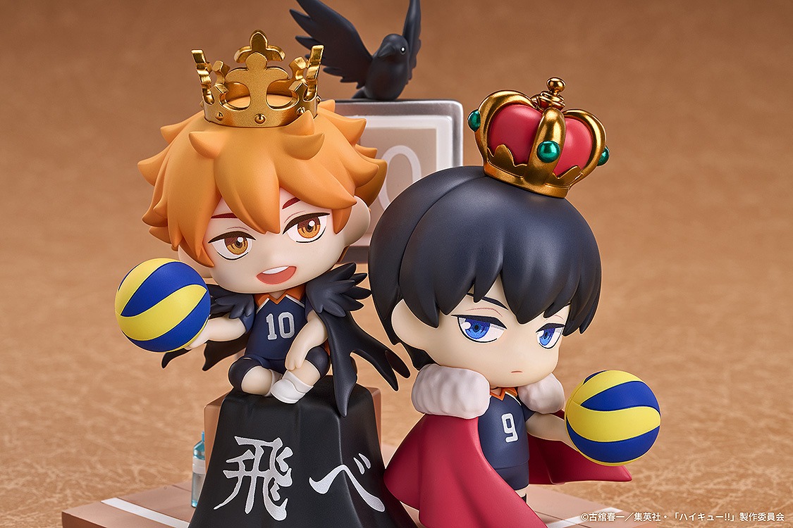 Qset+ Deformed Figure Hinata Shoyo & Kageyama Tobio - Haikyuu!! By Good Smile Arts Shanghai