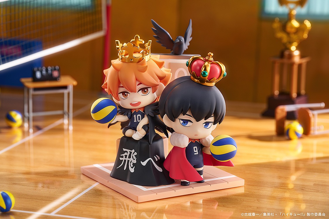 Qset+ Deformed Figure Hinata Shoyo & Kageyama Tobio - Haikyuu!! By Good Smile Arts Shanghai