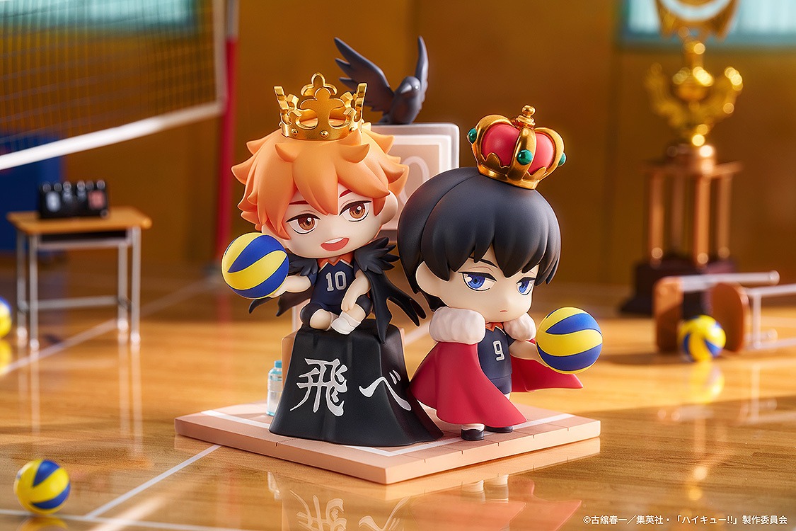 Qset+ Deformed Figure Hinata Shoyo & Kageyama Tobio - Haikyuu!! By Good Smile Arts Shanghai