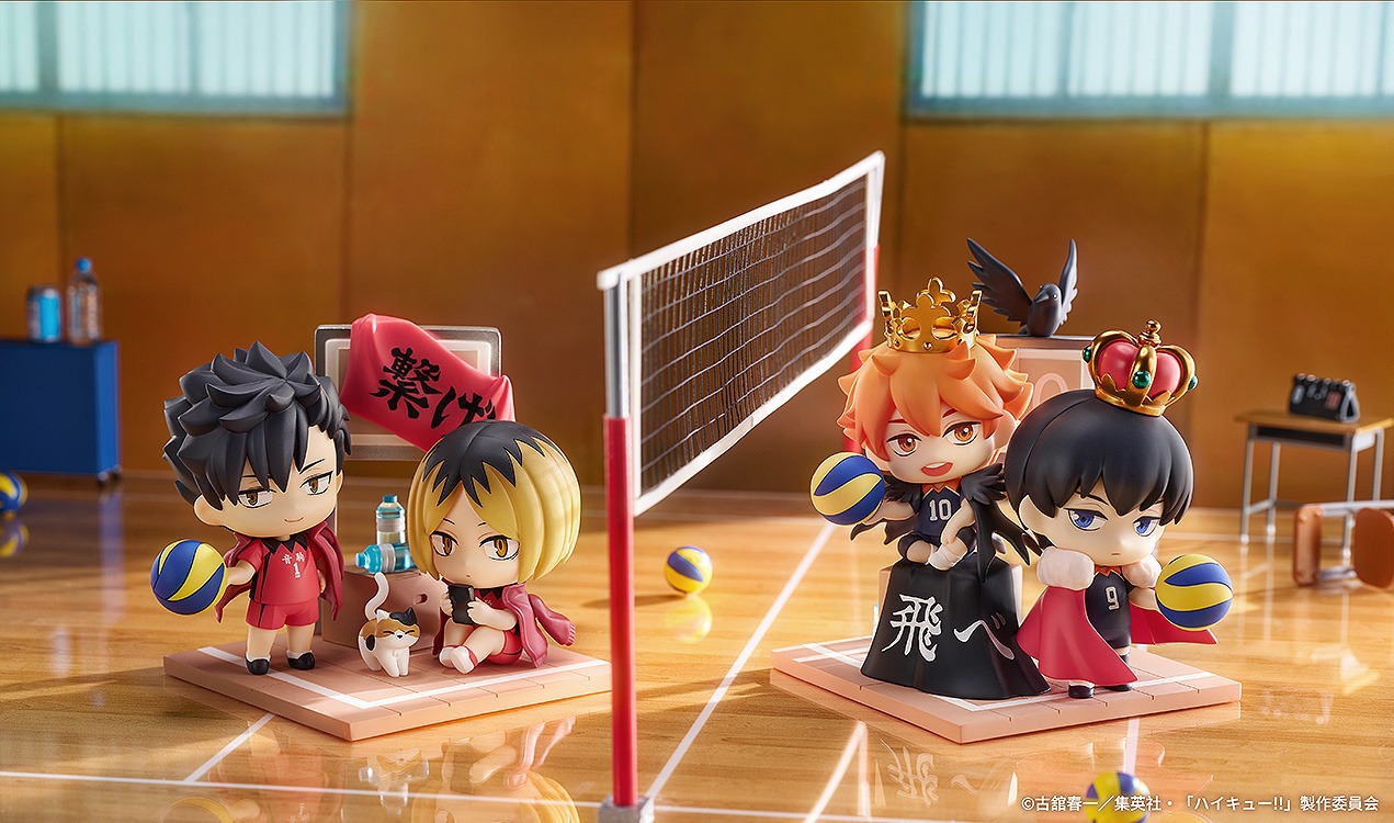 Qset+ Deformed Figure Hinata Shoyo & Kageyama Tobio - Haikyuu!! By Good Smile Arts Shanghai