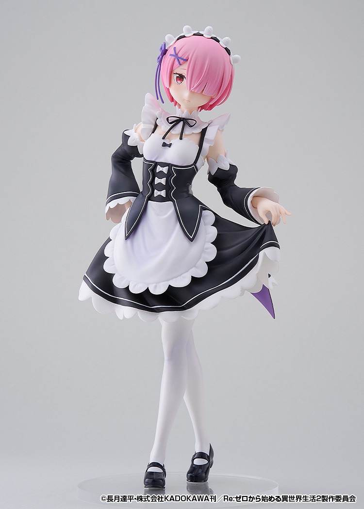 Pop Up Parade Figure L Size Ram - Re:Zero Kara Hajimeru Isekai Seikatsu By Good Smile Company