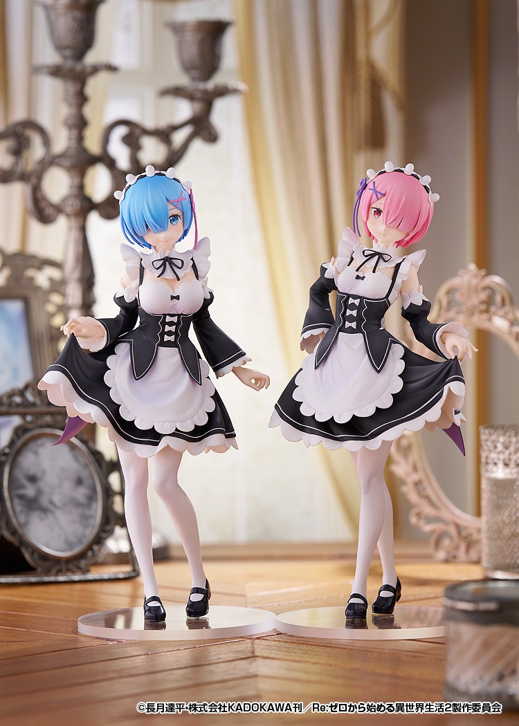 Pop Up Parade Figure L Size Ram - Re:Zero Kara Hajimeru Isekai Seikatsu By Good Smile Company