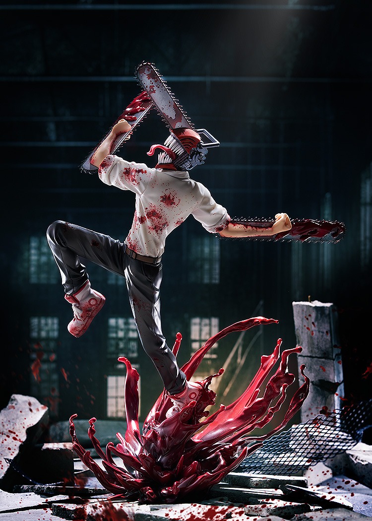 Scaled Figure 1/7 Chainsaw Devil / Denji - Chainsaw Man By Good Smile Company