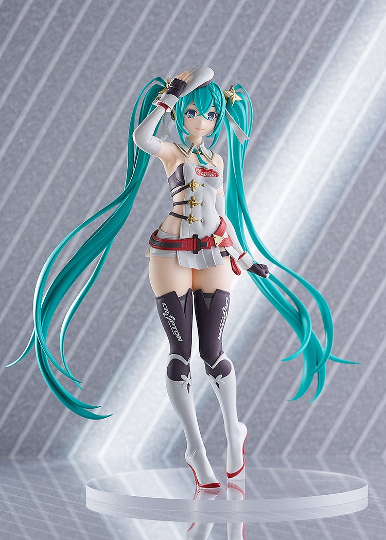 Pop Up Parade Figure Hatsune Miku - Racing 2023 Ver. Vocaloid By Good Smile Racing