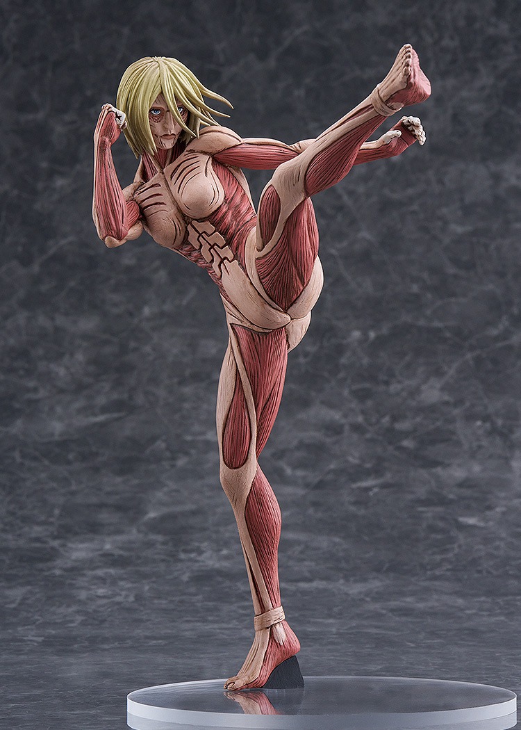 Pop Up Parade Figure L Size Annie Leonhart - Female Titan Ver. Shingeki no Kyojin By Good Smile Company
