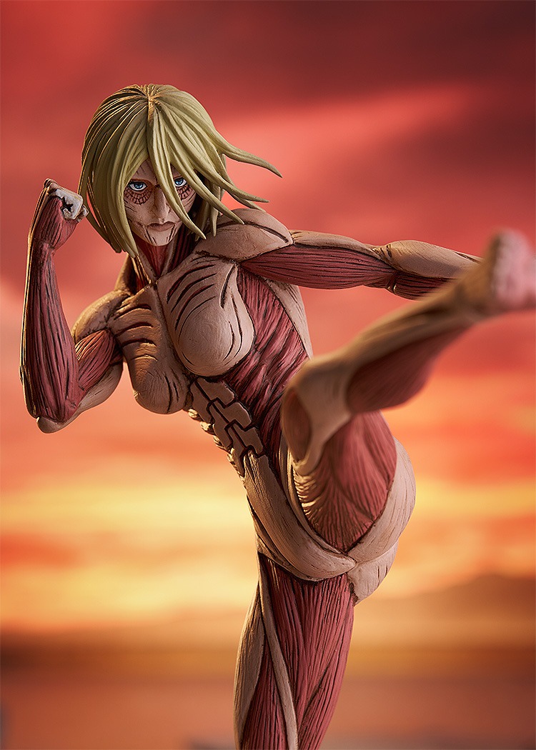 Pop Up Parade Figure L Size Annie Leonhart - Female Titan Ver. Shingeki no Kyojin By Good Smile Company