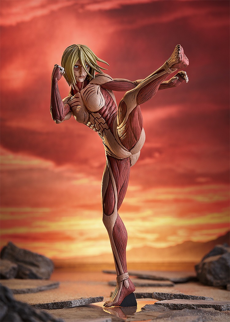 Pop Up Parade Figure L Size Annie Leonhart - Female Titan Ver. Shingeki no Kyojin By Good Smile Company