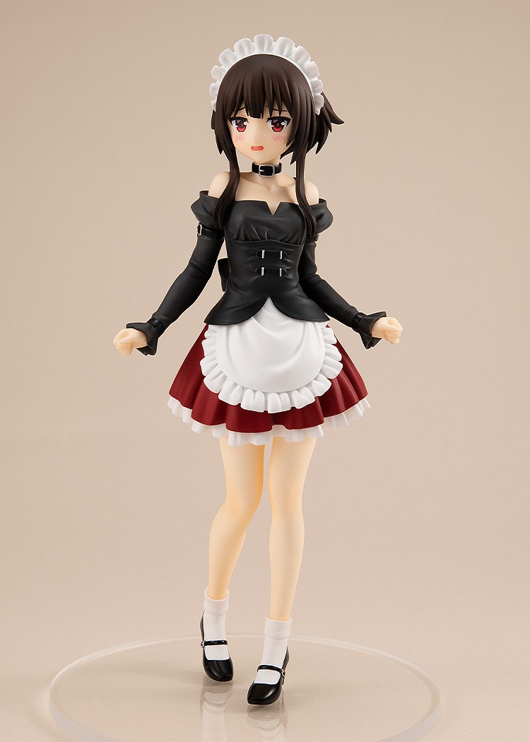 Pop Up Parade Figure L Size Megumin - Part-Time Job Uniform Ver. Konosuba! / Kono Subarashii Sekai ni Bakuen Wo! (20cm) By Good Smile Company