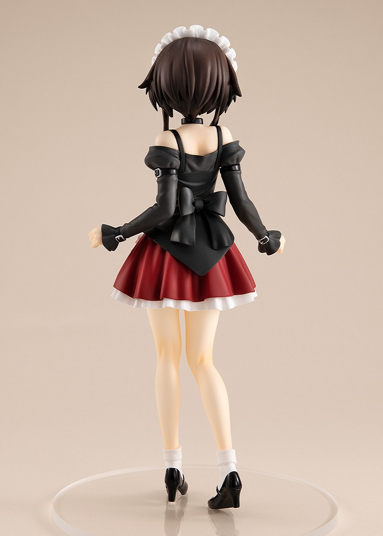Pop Up Parade Figure L Size Megumin - Part-Time Job Uniform Ver. Konosuba! / Kono Subarashii Sekai ni Bakuen Wo! (20cm) By Good Smile Company
