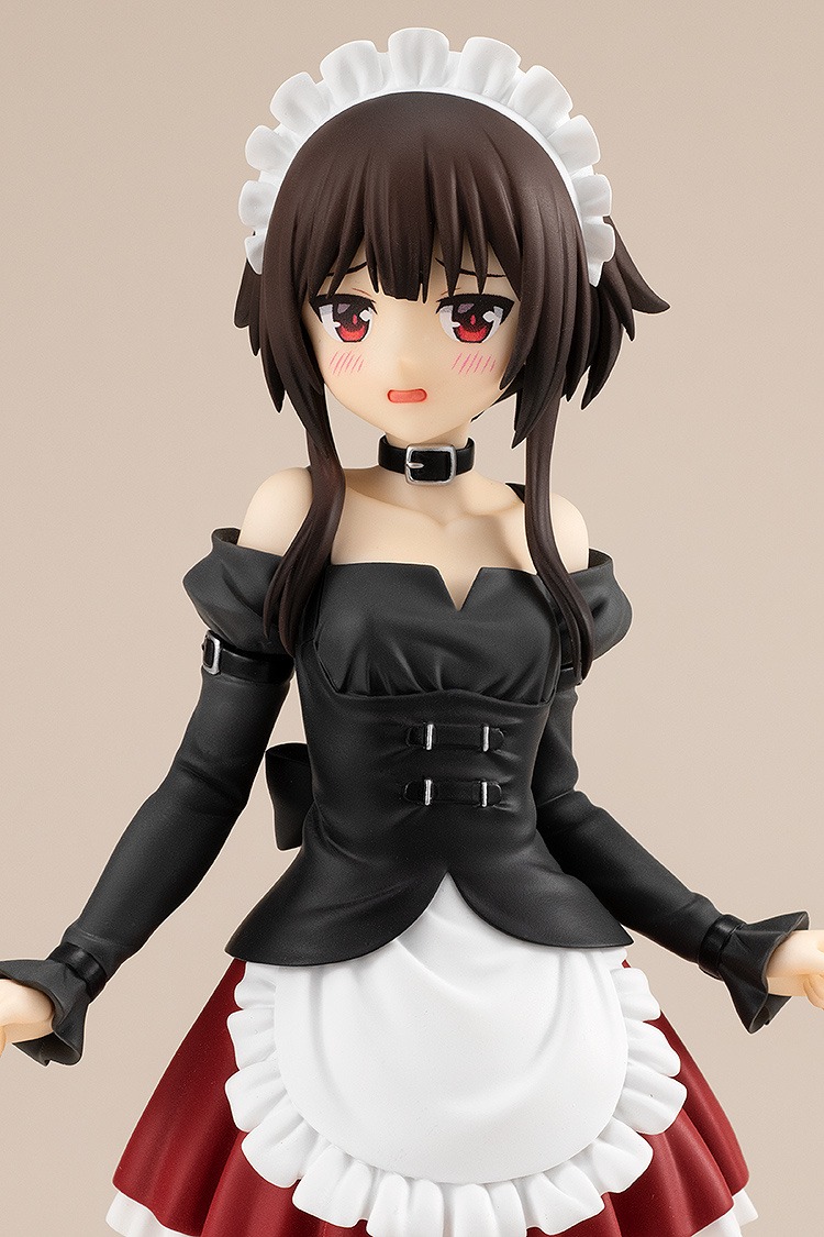 Pop Up Parade Figure L Size Megumin - Part-Time Job Uniform Ver. Konosuba! / Kono Subarashii Sekai ni Bakuen Wo! (20cm) By Good Smile Company