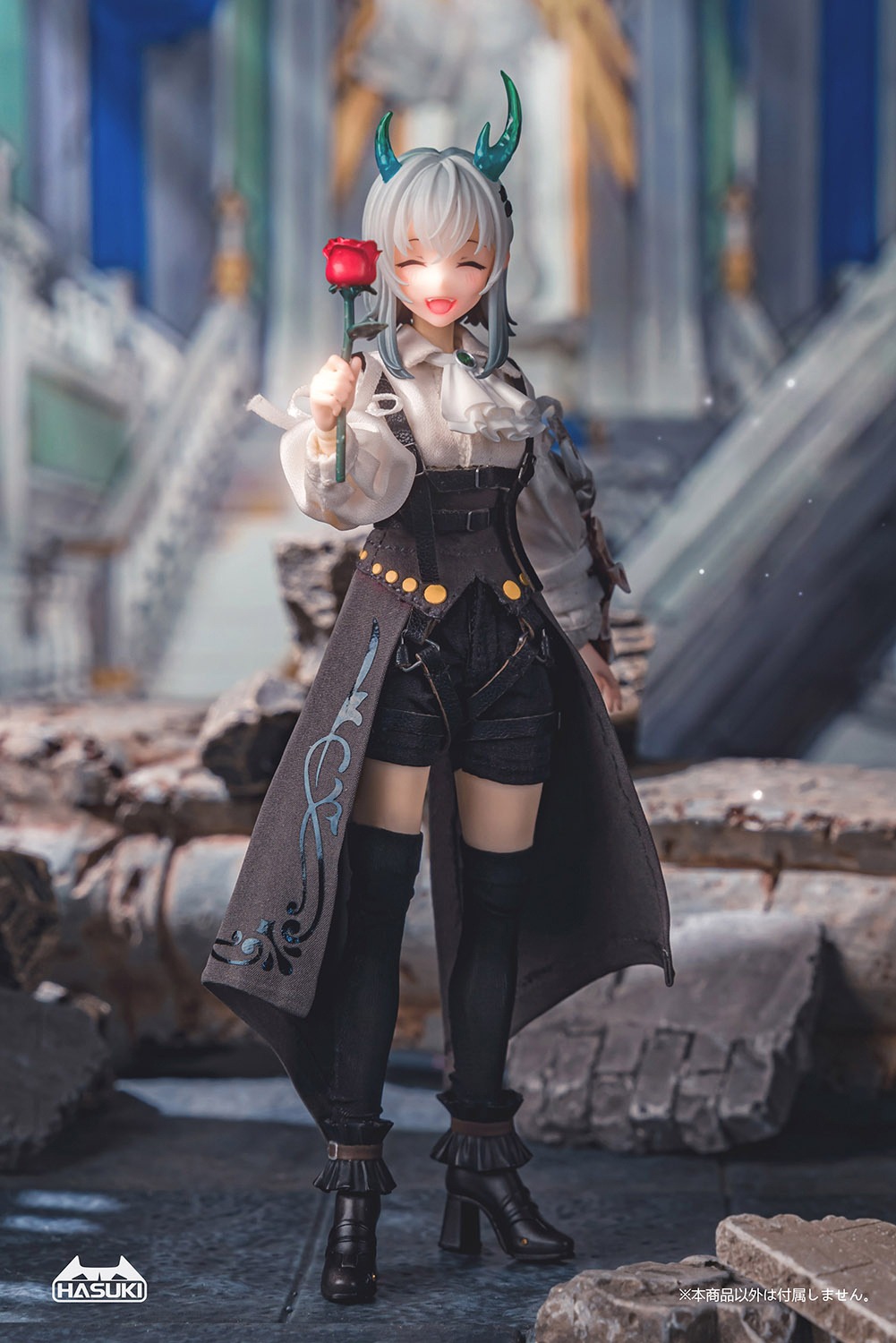 Action Figure 1/12 PA008 Pocket Art Series Rose Knight Gloria By HASUKI