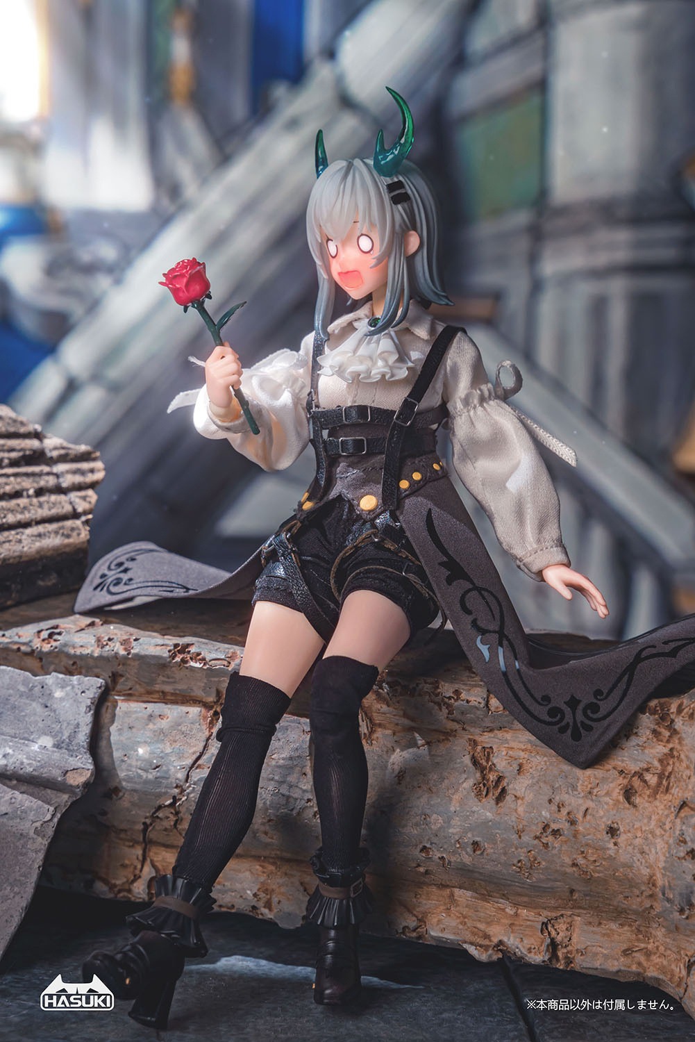 Action Figure 1/12 PA008 Pocket Art Series Rose Knight Gloria By HASUKI