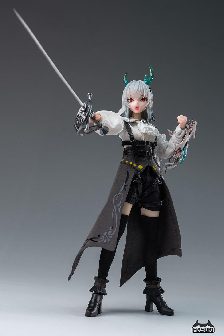 Action Figure 1/12 PA008 Pocket Art Series Rose Knight Gloria By HASUKI