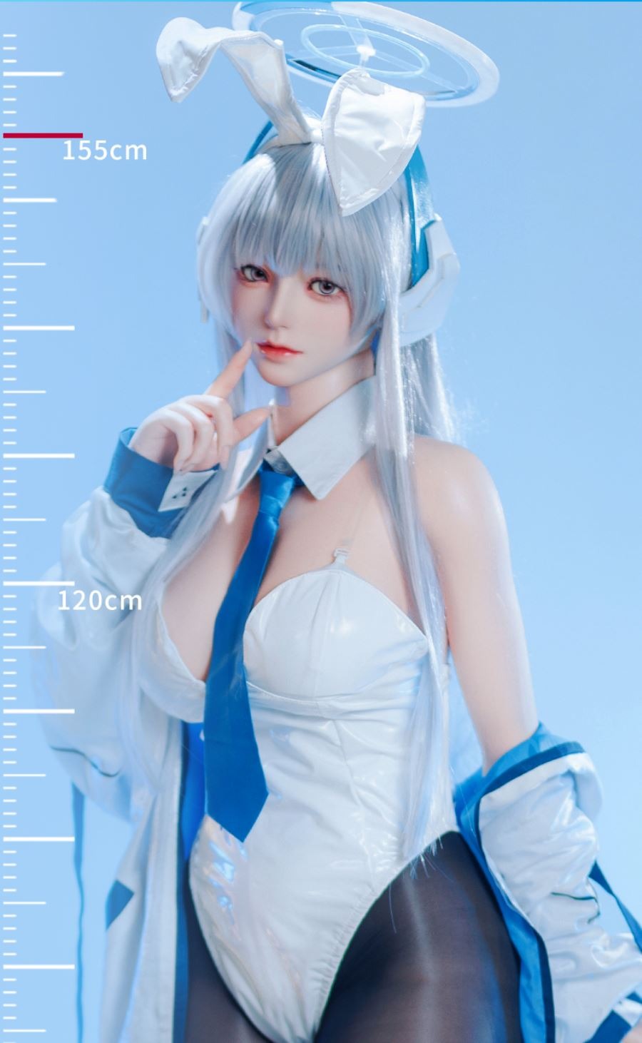 [Cast-Off] Real Life Size Full Silicone Action Figure (155cm) Asuna Ichinose - Blue Archive By Bi Zhi Liang