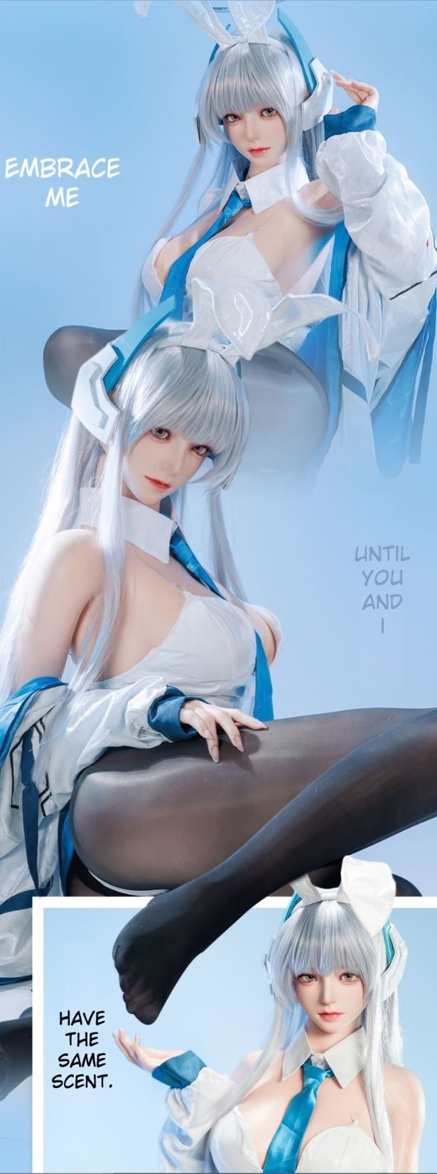 [Cast-Off] Real Life Size Full Silicone Action Figure (155cm) Asuna Ichinose - Blue Archive By Bi Zhi Liang
