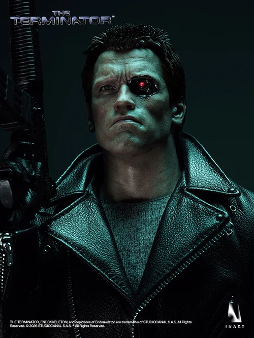 Action Figure 1/6 The Terminator: T-800 By Inart