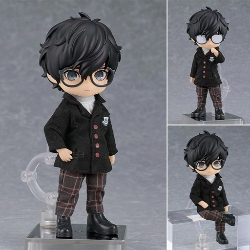 Image of Nendoroid Doll Amamiya Ren / Protagonist / Shujinkou - School Uniform Ver. Persona 5 Royal P5R By Good Smile Company