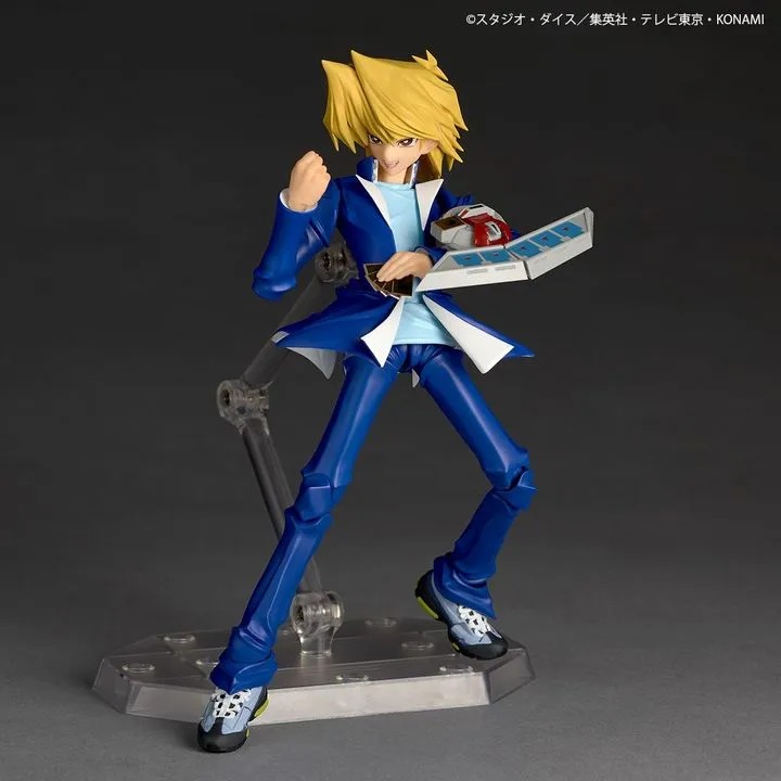 Revoltech Action Figure Junouchi Katsuya / Joey Wheeler - Yu-Gi-Oh! Duel Monsters By Kaiyodo