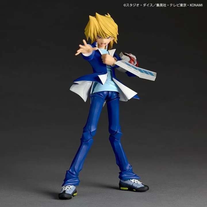 Revoltech Action Figure Junouchi Katsuya / Joey Wheeler - Yu-Gi-Oh! Duel Monsters By Kaiyodo