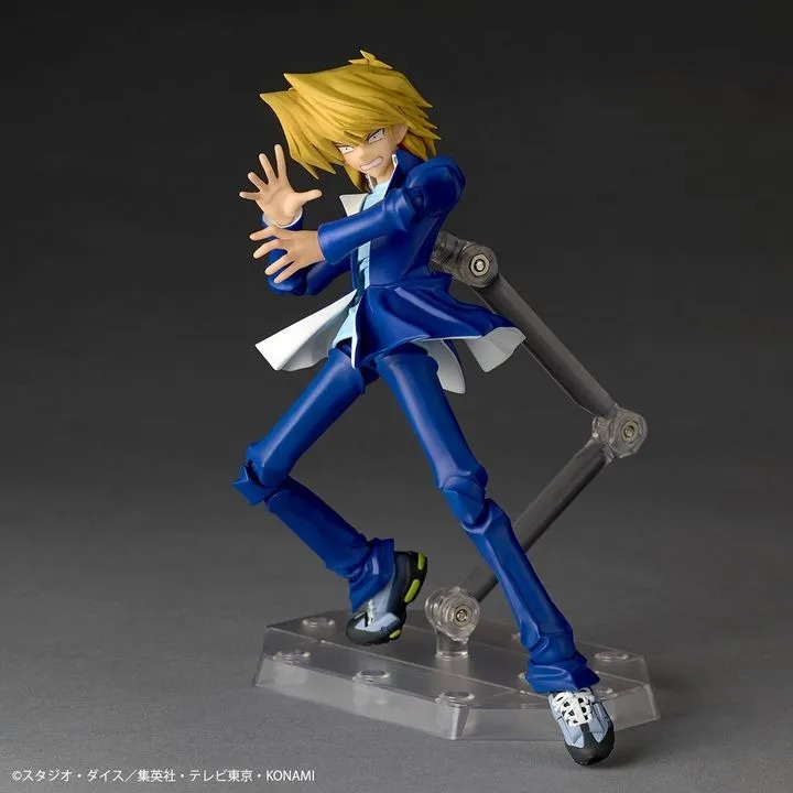Revoltech Action Figure Junouchi Katsuya / Joey Wheeler - Yu-Gi-Oh! Duel Monsters By Kaiyodo