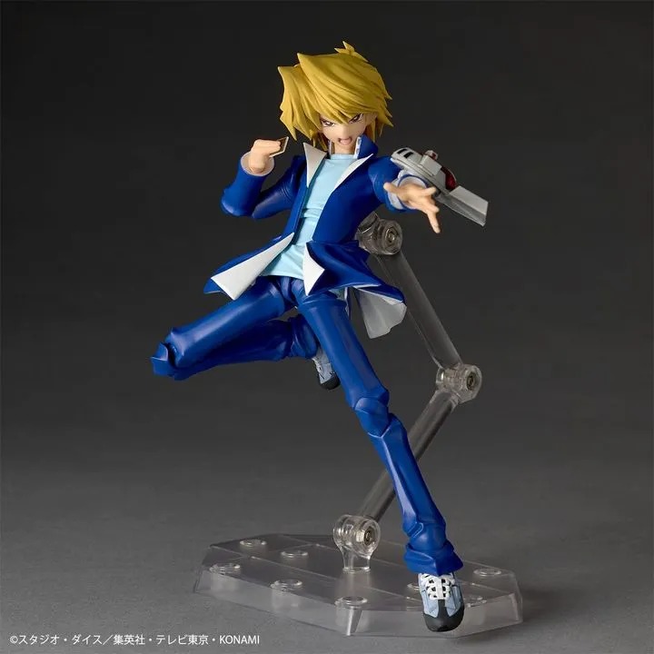 Revoltech Action Figure Junouchi Katsuya / Joey Wheeler - Yu-Gi-Oh! Duel Monsters By Kaiyodo