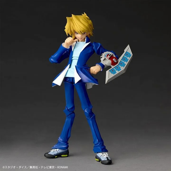 Revoltech Action Figure Junouchi Katsuya / Joey Wheeler - Yu-Gi-Oh! Duel Monsters By Kaiyodo