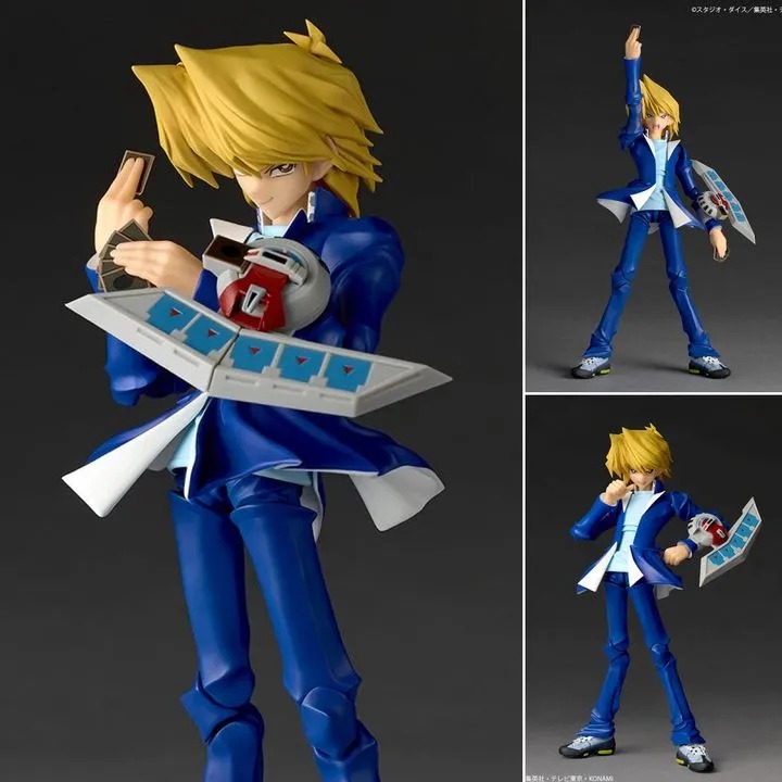 Revoltech Action Figure Junouchi Katsuya / Joey Wheeler - Yu-Gi-Oh! Duel Monsters By Kaiyodo