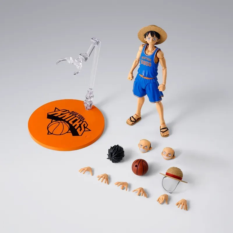 SHF S.H.Figuarts MONKEY.D.LUFFY CHICAGOBULLS ver. - ONE PIECE×NBA By Premium Bandai